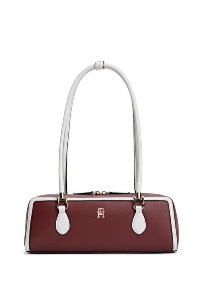 Tommy Hilfiger TH GRACE SHOULDER BAG COL BLOCK OS GNE Velvet Maroon