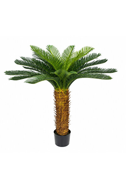 LEIHMANN Palmier artificial cu ghiveci, aspect realist, planta decorativa pen...