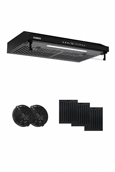 KB-ELEMENTS KB ELEMENTS Απορροφητήρας Κουζίνας 60 εκ. - Ισχύς 650 m³/ώρα, Διπ...