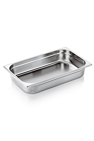OEM Tavă perforată din oțel inoxidabil GN1/1 H100mm (530x325x100mm), Agnelli