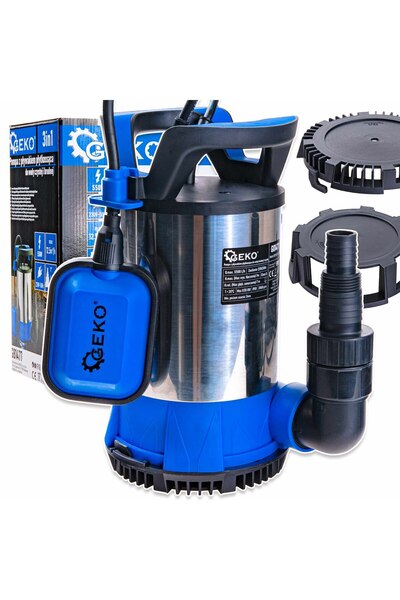 GEKO Pompă submersibilă cu flotor 3 în 1, 550 W, G81477