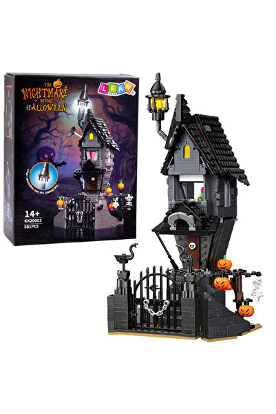 LEAN Set de construcție Turnul Bântuit de Halloween, 581 piese, 23701