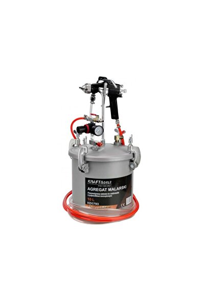 Kraft&dele Unitate pneumatică de vopsit, 10 l, KD 5793