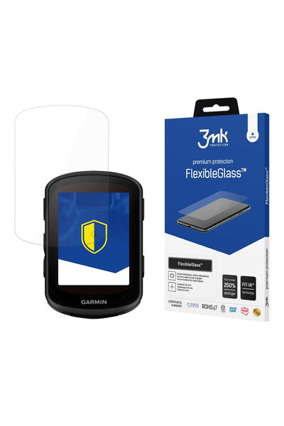 3MK Sticlă hibridă flexibilă pentru protecția ecranului Garmin Edge 540