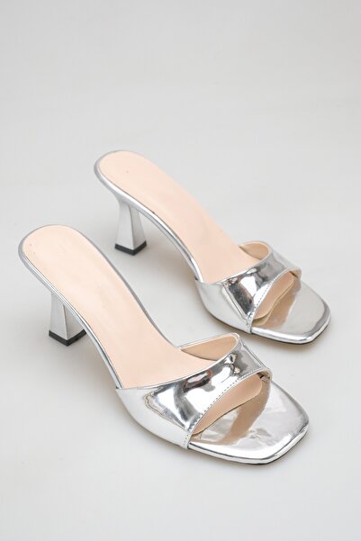 Tolgado Women's Silver Heelled Slippers New Season Style