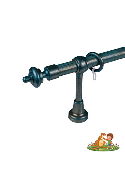 KLEIDECO Galerie simpla perdea INOVATIE, Plastic, Diametru 28 mm, 120 cm, Ver...