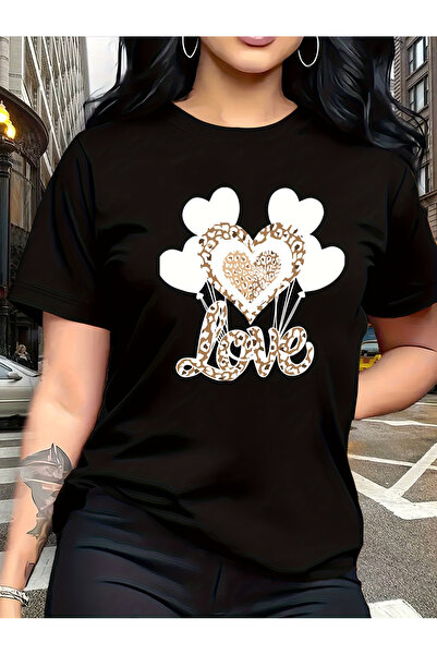 128 This Women's Short-Sleeved Round-Neck T-Shirt Combines Boldness with Eleg...