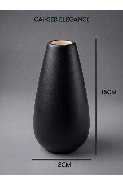 CANSEB Elegance Modern Vase - Hand-Painted Craftsmanship - Premium - (Measure...