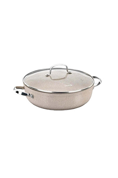 generel Low Profile Granita Pot 28X 7.5 cm with 4 Liters Capacity and Non-Sti...