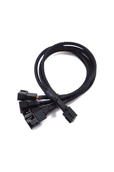 Choice4 1to4-bk 1 to 5 PWM Fan Hub PC CPU Cooling 4PIN Fan Power Cable Hub Ad...