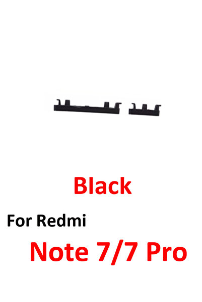 Choice6 Black Button Phone Power Volume Button For Redmi Note 7 Pro New On Of...