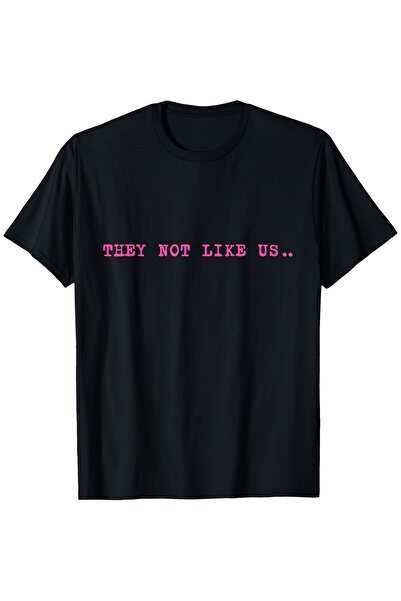 799 تي شيرت قطني للرجال والنساء بطباعة "They Not Like Us" بتصميم ريترو - قميص...