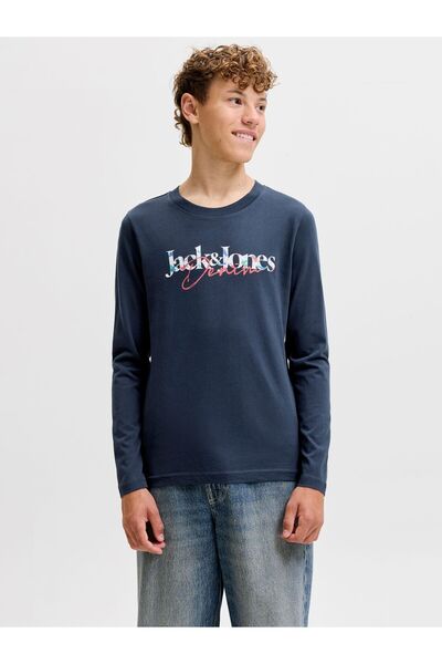 Jack & Jones Junior Langarm-T-Shirt Langarm-T-Shirt Boys