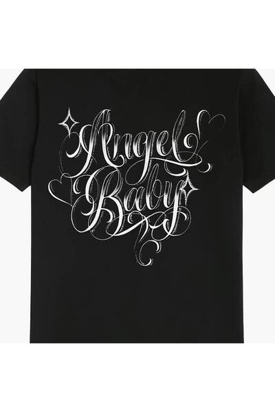 01THEONE Angel Baby Chicano T-Shirts Featuring Girls Chicana Style, Perfect L...