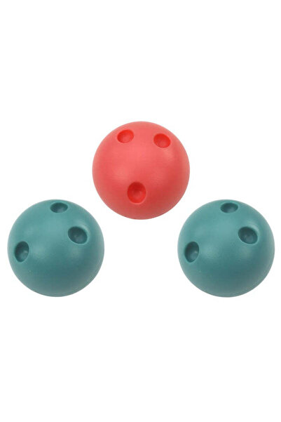 LEAN Set de pinuri de bowling, 6 piese, multicolor, 19,5 x 6,5 x 6,5 cm, 17518