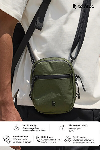 Tomtoc Aviator X-Pac Series T37 1.3L Green Hand and Shoulder Bag - T37S1T1