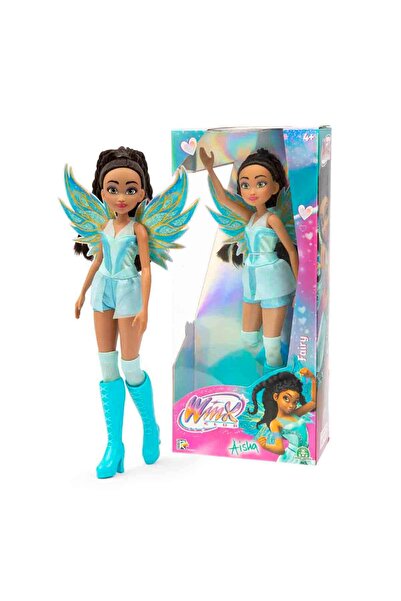 scntoys Winx Kanatlı Periler Aisha Oyuncak Winx Aisha Bebek Fashion Doll Kana...