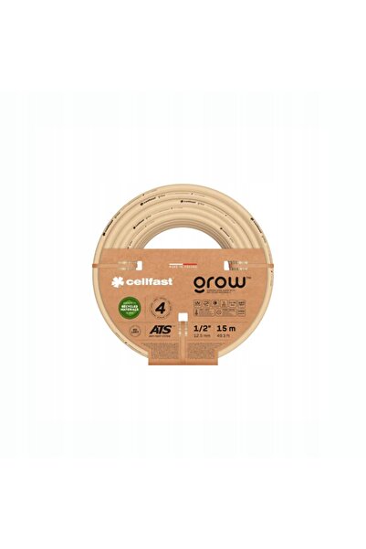 Cellfast Furtun de grădină GROW 13-500 1/2 " 15m