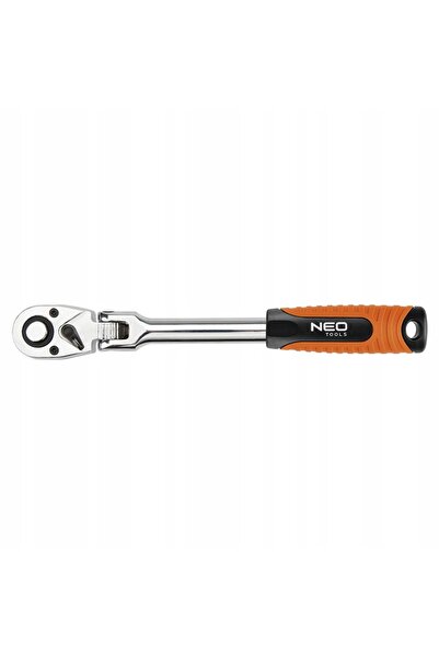 NEO Tools Cheie cu clichet cu cap flexibil 1/2 " 285mm 72Z CrMo 08-519