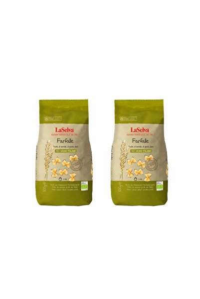 La Selva 2 x Farfalle bio din grau dur, 500g LaSelva