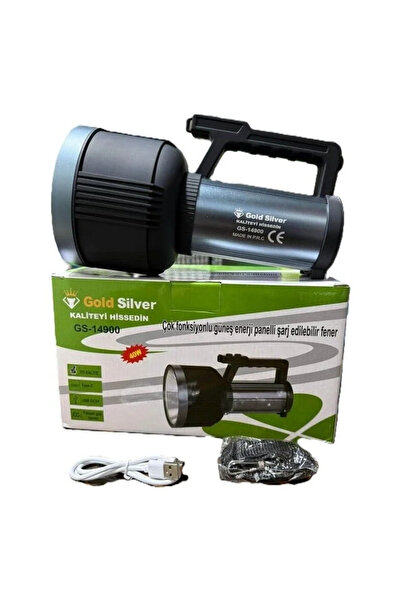 GoldSilver Gold Silver Gs 14900 Güneş Panelli Uzun Menzilli Projektör