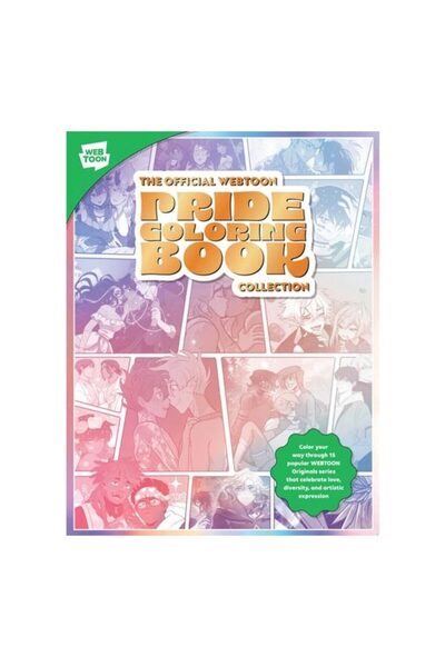 Walter Foster Publishing Official Webtoon Pride Coloring Book Collection