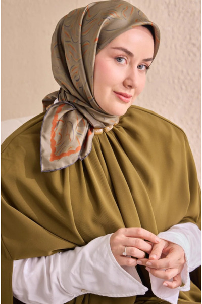 Silk Home Tivil Saf İpek IST 11522 - 29 Orman Yeşili Line Desen
