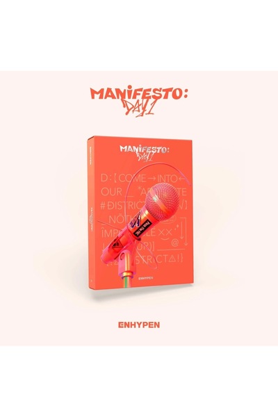 COOKYSTORETR ENHYPEN - MANIFESTO: DAY 1 (D/MEDIUM ORANGE VER.)