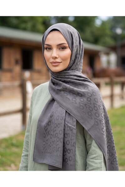 Valentino Orlandi Alia, Jacquard Lyocell Shawl - Vo Rhythm Pattern - 08 - Ant...