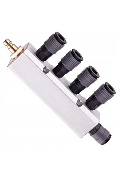 TC Technic Distribuitor pneumatic de aer tip listă, 5 căi, cu cuplare rapidă,...