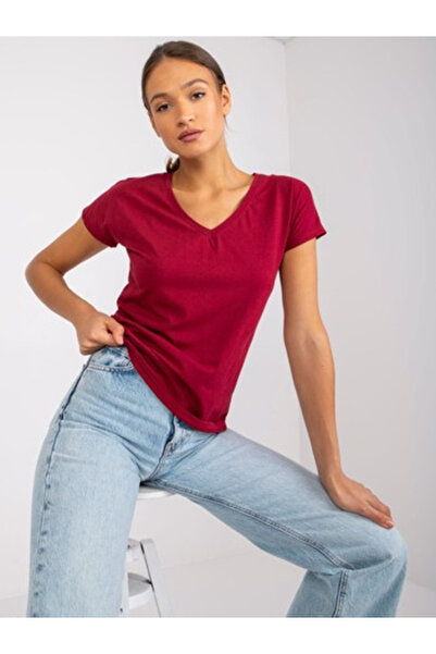 Basic Feel Good Tricou de damă, BASIC FEEL GOOD, Bumbac, Mânecă scurtă, Borde...