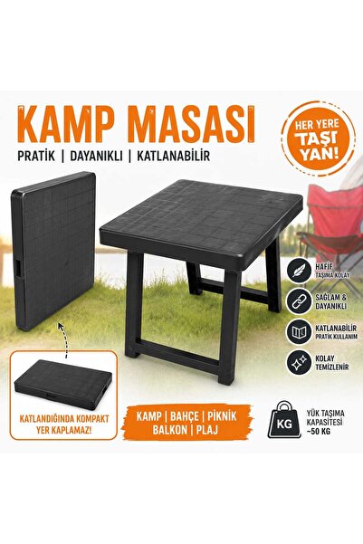 Elifler Plastik KAMP MASASI-KATLANIR SEHPA-KATLANIR MASA