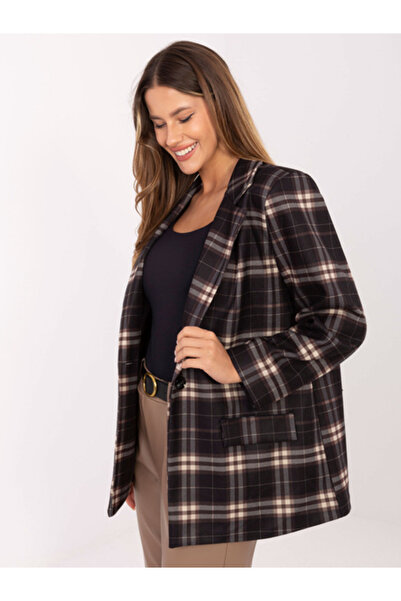 Moda Italy Sacou Dama, MODA ITALY, Viscoza, Maneca lunga, Bej, model IT-MA-21...