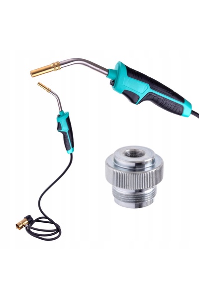 TC Technic Arzător cu gaz MAPP Propan, piezo, cu duză turbo pentru lipit, fur...