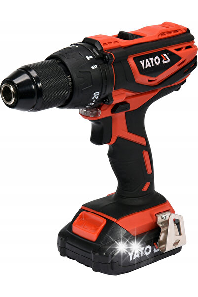yato Mașină de găurit și înșurubat cu impact 40Nm, cu acumulator 18V + Bateri...
