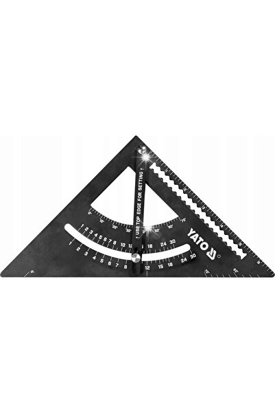 yato Echer de construcții și tâmplărie din aluminiu 170 mm
