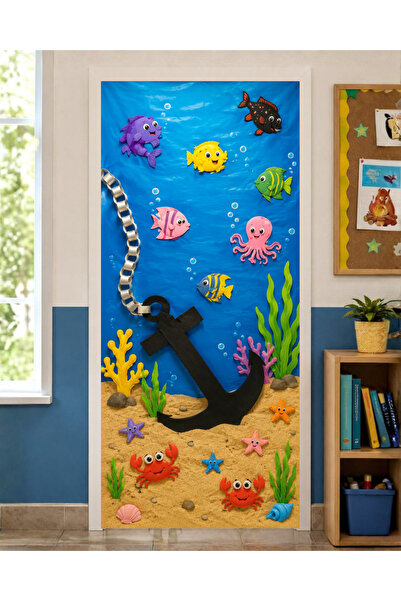 PROMISEBACKDROP2 190X75Cm Elastic Door Decoration, Fabric Door Dressing, Subm...