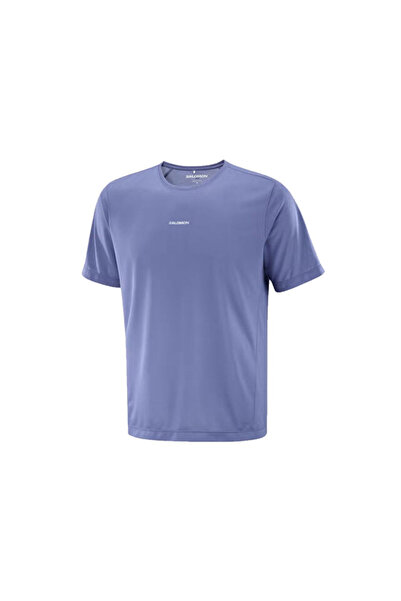 Salomon SHAKEout CORE SS TEE Ανδρικό μπλουζάκι για τρέξιμο LC2841000 Μωβ