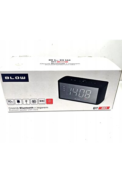 Blow Difuzor Bluetooth Portabil Fără Fir Bas SD FM USB AUX Negru Radio