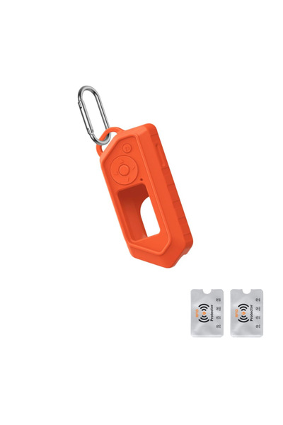 UnderShop Θήκη Σιλικόνης Flipper Zero Πορτοκαλί, Αντικραδασμική, 2 Προστασίες...