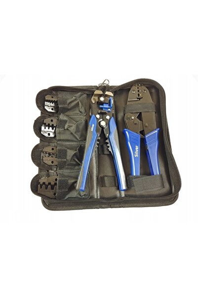 SilverTools SZCZYPCE ZACISKARKA KONEKTORÓW 5 MATRYC ŚCIĄGACZ