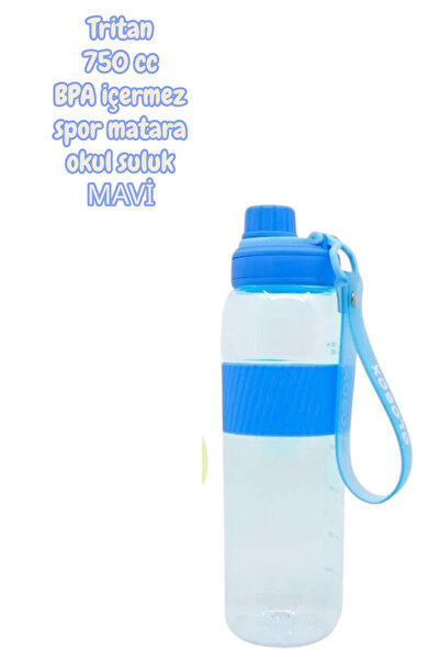 SEYFİKİRTASİYE Tritan 750 cc BPA içermez spor matara okul suluk