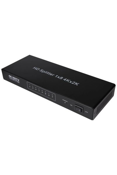 VCOM DD448 1-8 Port 1.4V 4k@30hz Metal Hdmi Splitter