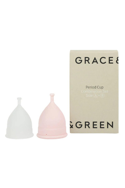 Grace and Green Set Cupa Menstruala Marime A + Cupa Menstruala Marime B