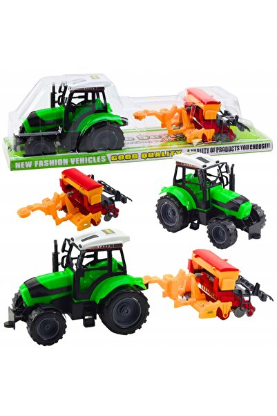 LeanToys Tractor cu grădinar - distracție realistă la fermă
