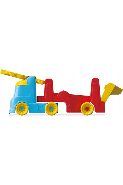 CLEMENTONI Transportor de mașini reversibil, jucărie pentru copii +18 luni