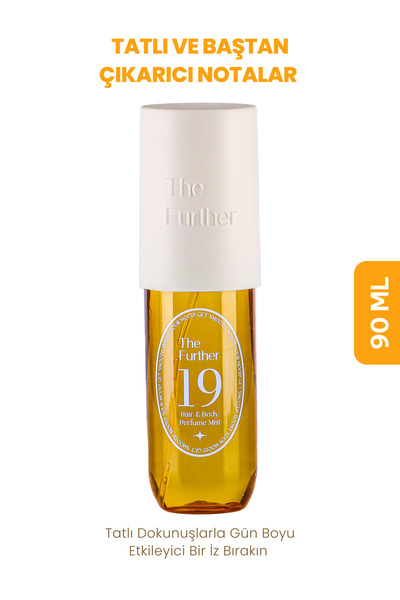 The Further Kadın Vücut Ve Saç Spreyi Body Mist 90 ml |Amber, Misk Ve Yasemin...