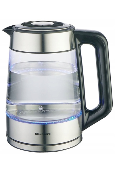 Klausberg Fierbător electric din sticlă 1,7L KB-7888 LED RGB