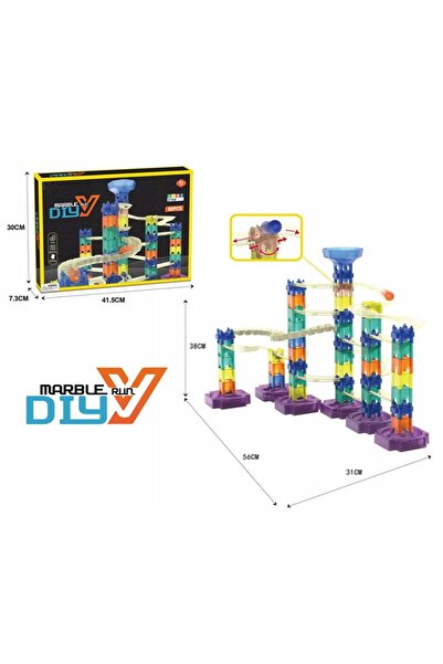 Nobo Kids Pista cu bile, Bileorodrom, Curse, Tobogan cu bile, Construcție, 84...