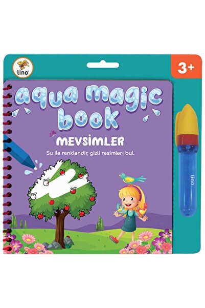 Lino Aqua Magic Book Seasons Magic Coloring Book Tfl-1005